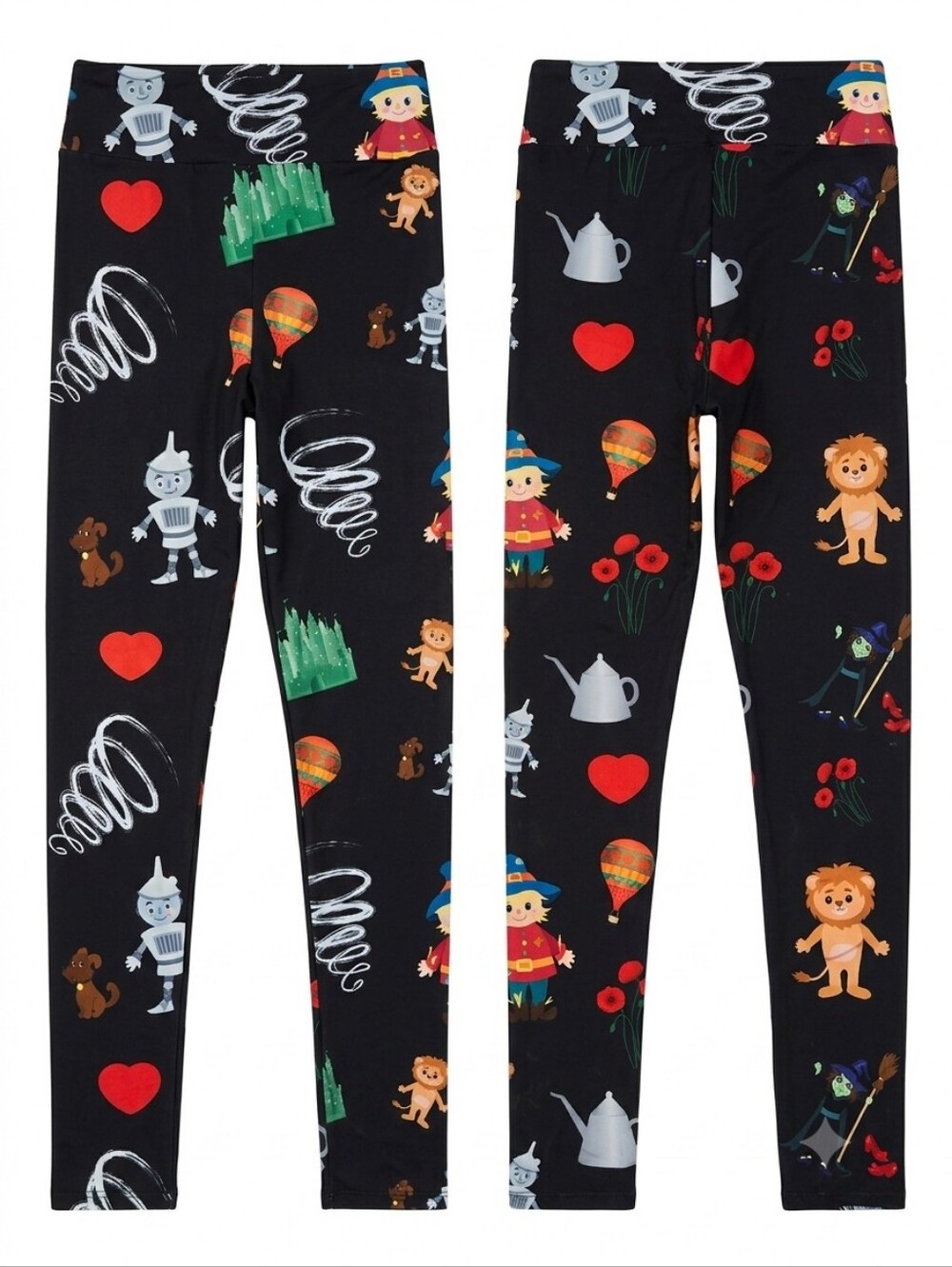 Dream Legs Wizard Of Oz Themed Leggings, One Size Brushed Butter Soft High Waist